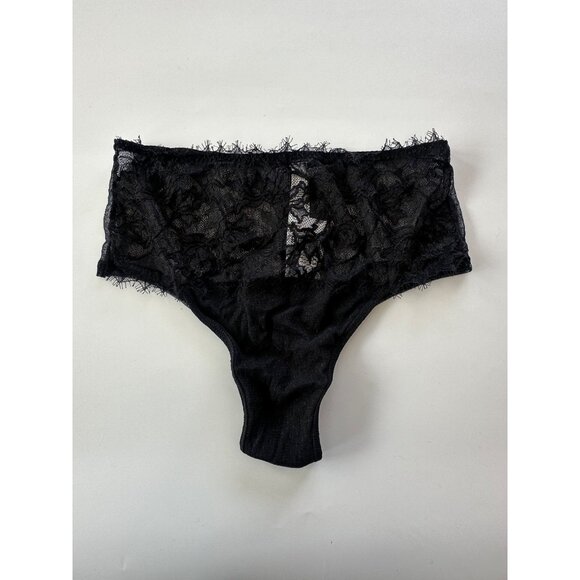 Intimissimi Her Beauty Black Lace Hipster Brazilian Women's XL NEW - Picture 1 of 6
